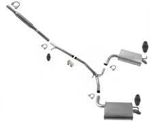 Sistema de tubo de silenciador de escape doble estilo OE para Ford Explorer 2018-2019 3.5L Base