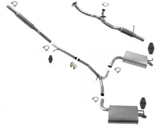 Sistema de tubo de silenciador de escape estilo OE dual para Ford Explorer 3.5L Base 2018-2019