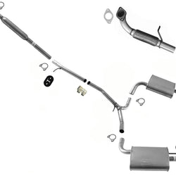 Dual OE Style Exhaust Muffler Pipe System For Ford Explorer 2.0L Turbo 12-2015