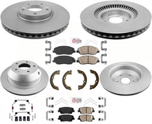 AmeriBRAKES Kit de pastillas de freno de disco recubiertas GEO para Hyundai Santa Fe XL 17-19