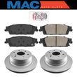 Rear Ceramic Pads & Coated Rotors FOR 2015-2020 CADILLAC ESCALADE + ESV