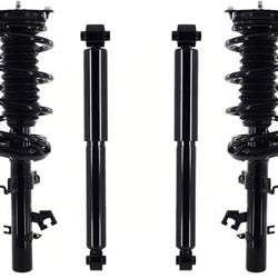 Front Left & Right Complete Struts With Coil Springs Fits Nissan Rogue 2014-2020