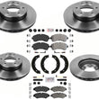 Coated Disc Brake Rotors Brake Pads For Sprinter 3500 2019-20 Single Rear Wheel