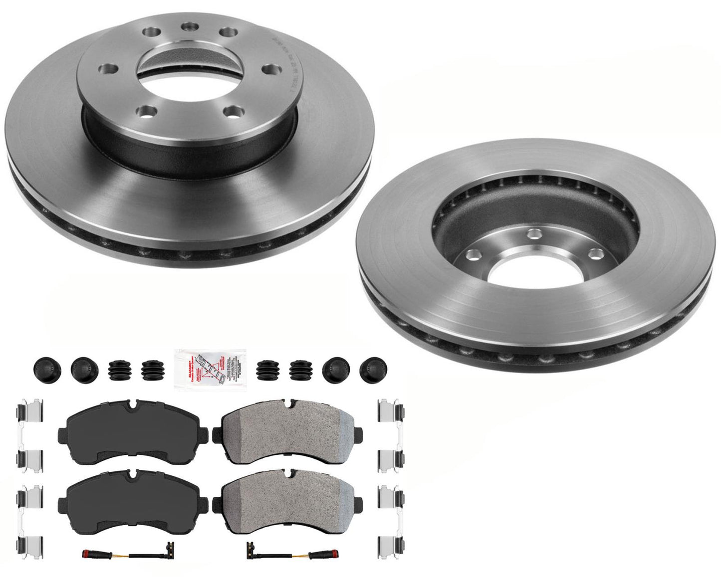 Hardware revestido de las almohadillas de los rotores del freno de disco para Mercedes Benz Sprinter 2500 2019-20