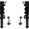 Rear Complete Struts Assembly & Sway Bar Links For Subaru WRX 2015-2021