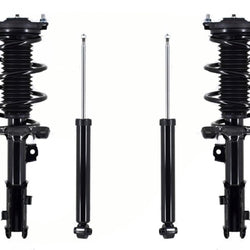 Front Complete Struts Assembly & Rear Shocks For Hyundai Elantra GT 2018-2020