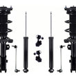 Front Complete Struts Rear Shocks & Links For Hyundai Elantra GT 2018-2020