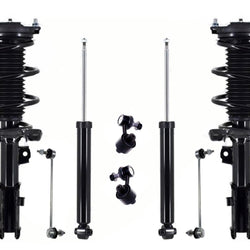 Front Complete Struts Rear Shocks & Links For Hyundai Elantra GT 2018-2020