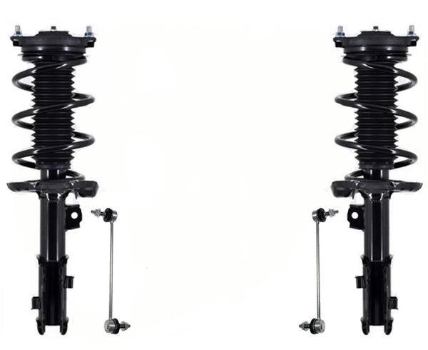 Front Complete Struts & Sway Bar Links For Hyundai Elantra GT 2018-2020