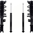 Front Complete Struts Assembly & Rear Shocks For Hyundai Sonata 2.0T 2015-2019