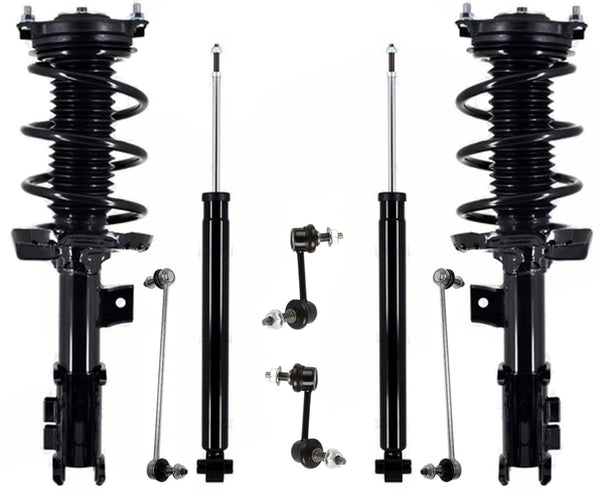 Front Struts Assembly Rear Shocks & Links For Hyundai Sonata 2.0T 2015-2019
