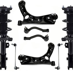 Front Struts Control Arms Tie Rods Links  For Kia Optima SX Turbo 2015-2019