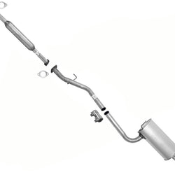 Middle Muffler Pipe & Rear Muffler With Gasket For Hyundai Sonata 2.7L 2002-05