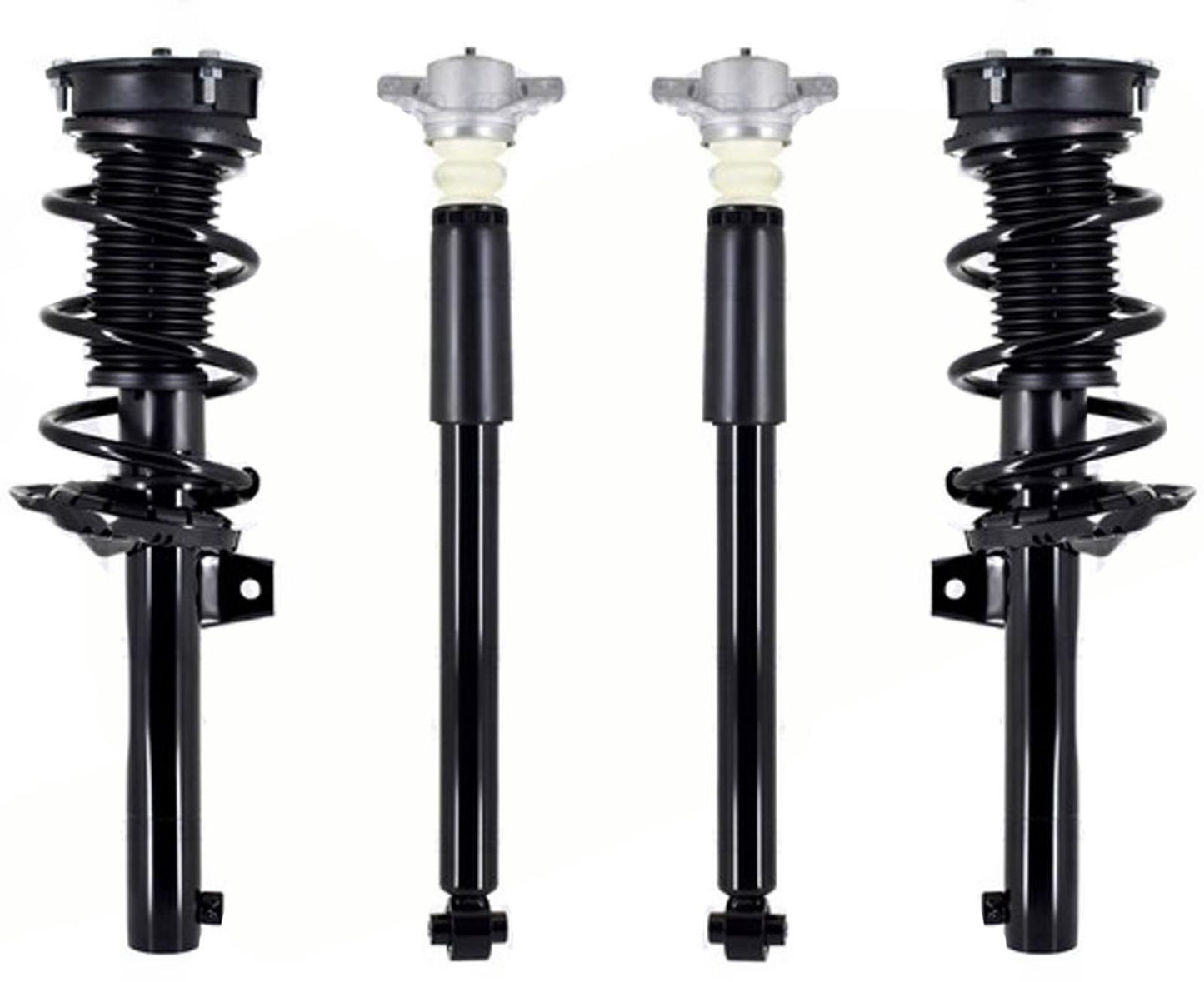 Front Struts Rear Shocks For Audi A3 1.8L Sedan 15-17 Excludes Sport Suspension