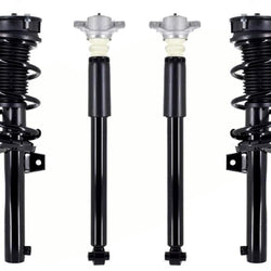 Front Struts Rear Shocks For Audi A3 1.8L Sedan 15-17 Excludes Sport Suspension