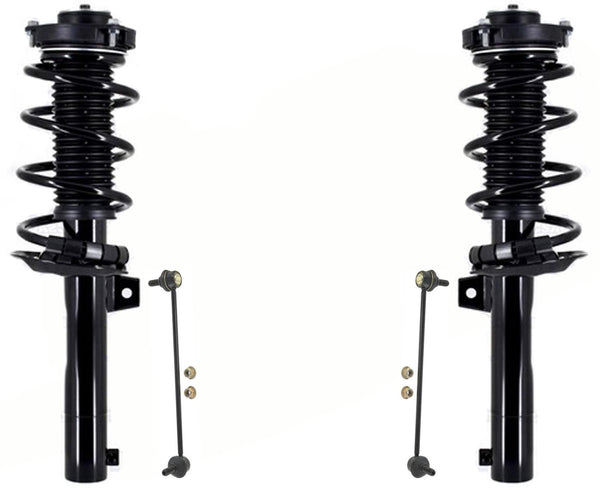 Front Complete Struts & Links For Audi Q3 15-18 Excludes Electronic Suspension