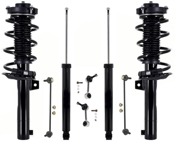 Front Struts Rear Shocks & Links For Audi Q3 2015-18 Exc. Electronic Suspension