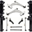 Front Complete Struts Lower Control Arms Tie Rods & Links For Audi Q3 2015-2018