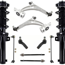 Front Complete Struts Lower Control Arms Tie Rods & Links For Audi Q3 2015-2018