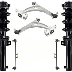Front Complete Struts Lower Control Arms &  Links For Audi Q3 2015-2018