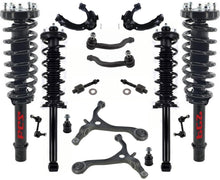 Kit de dirección de chasis de brazos de control de puntales completos delanteros y traseros para Acura TL 04-06