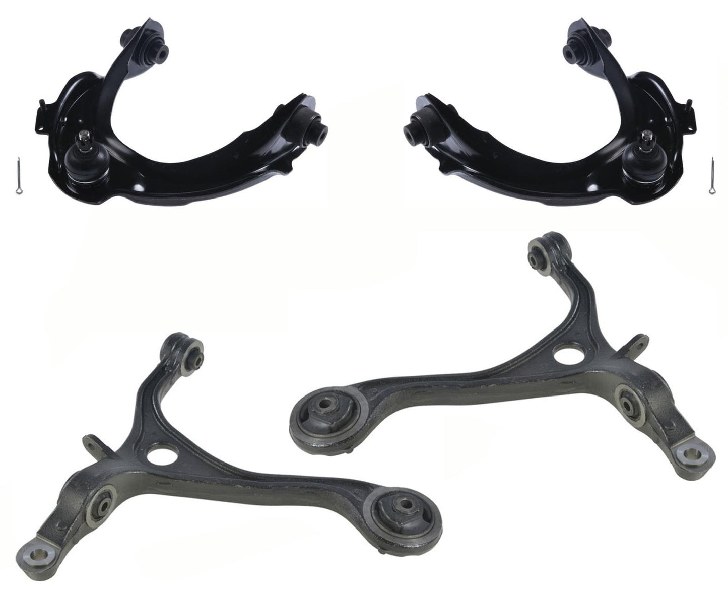 Front Upper & Lower Control Arms Assembly For Acura TL 2004 2005 2006