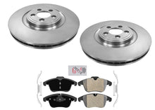 Pastillas de freno de disco delantero para Jaguar S-Type con rotores de 326 mm 2006-2008