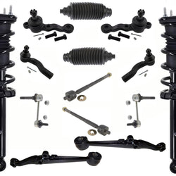 Front Struts Lower Arms Ball Joints Tie Rods Links For Lexus IS300 02-05 Wagon