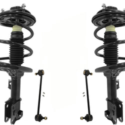 Conjunto de puntales delanteros completos y enlaces de barra estabilizadora para Mitsubishi Eclipse 06-2012