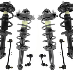Conjunto de puntales delanteros y traseros y enlaces de barra estabilizadora para Mitsubishi Eclipse 06-2012
