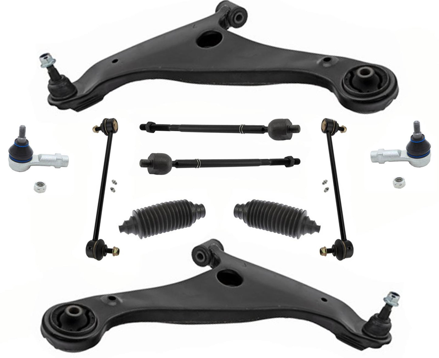 Front Lower Control Arms Tie Rods & Links For Mitsubishi Eclipse 2006-2012