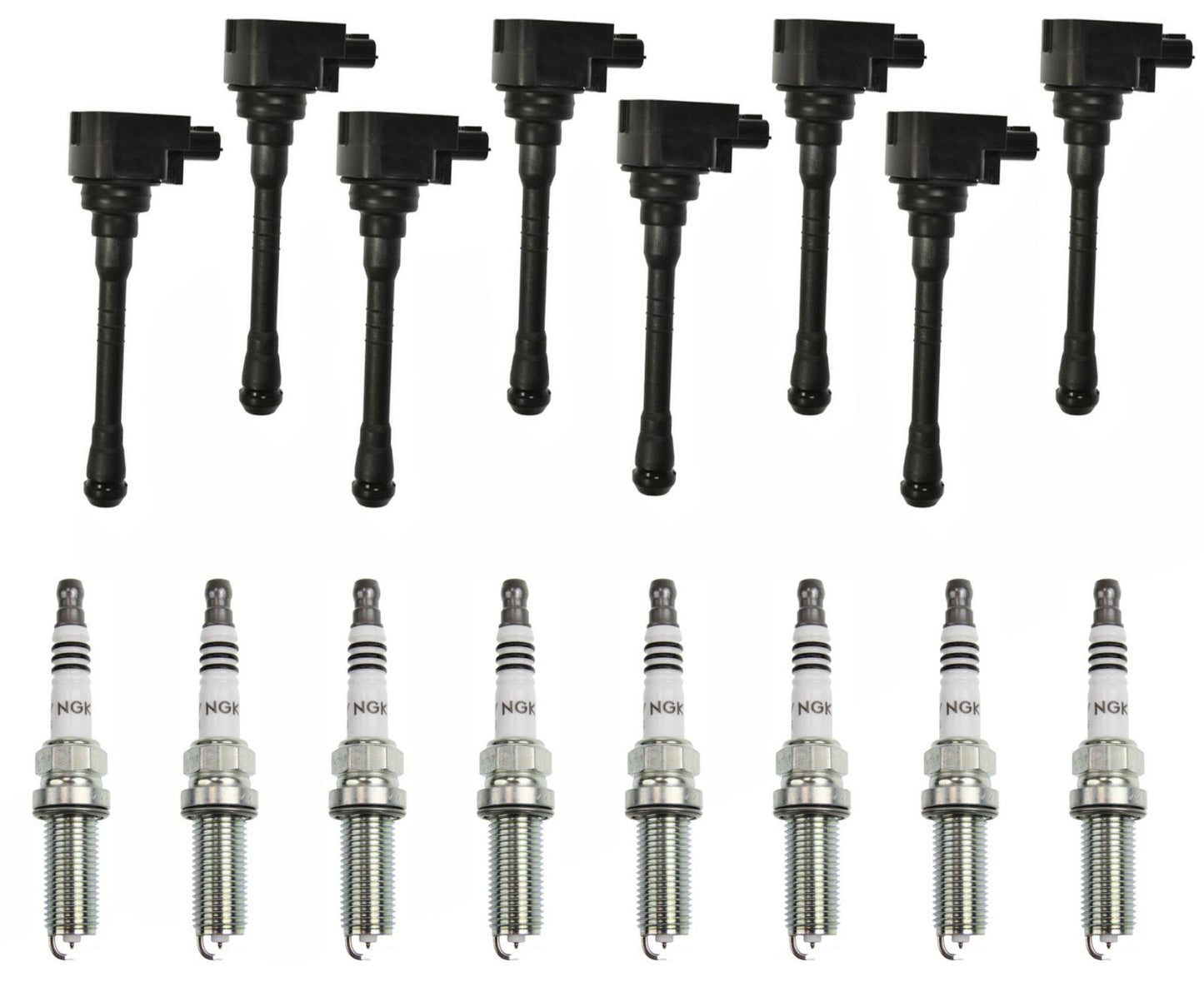 8 Direct Ignition Coils Iridium Spark Plugs For Nissan Titan 5.6L 2017-2021