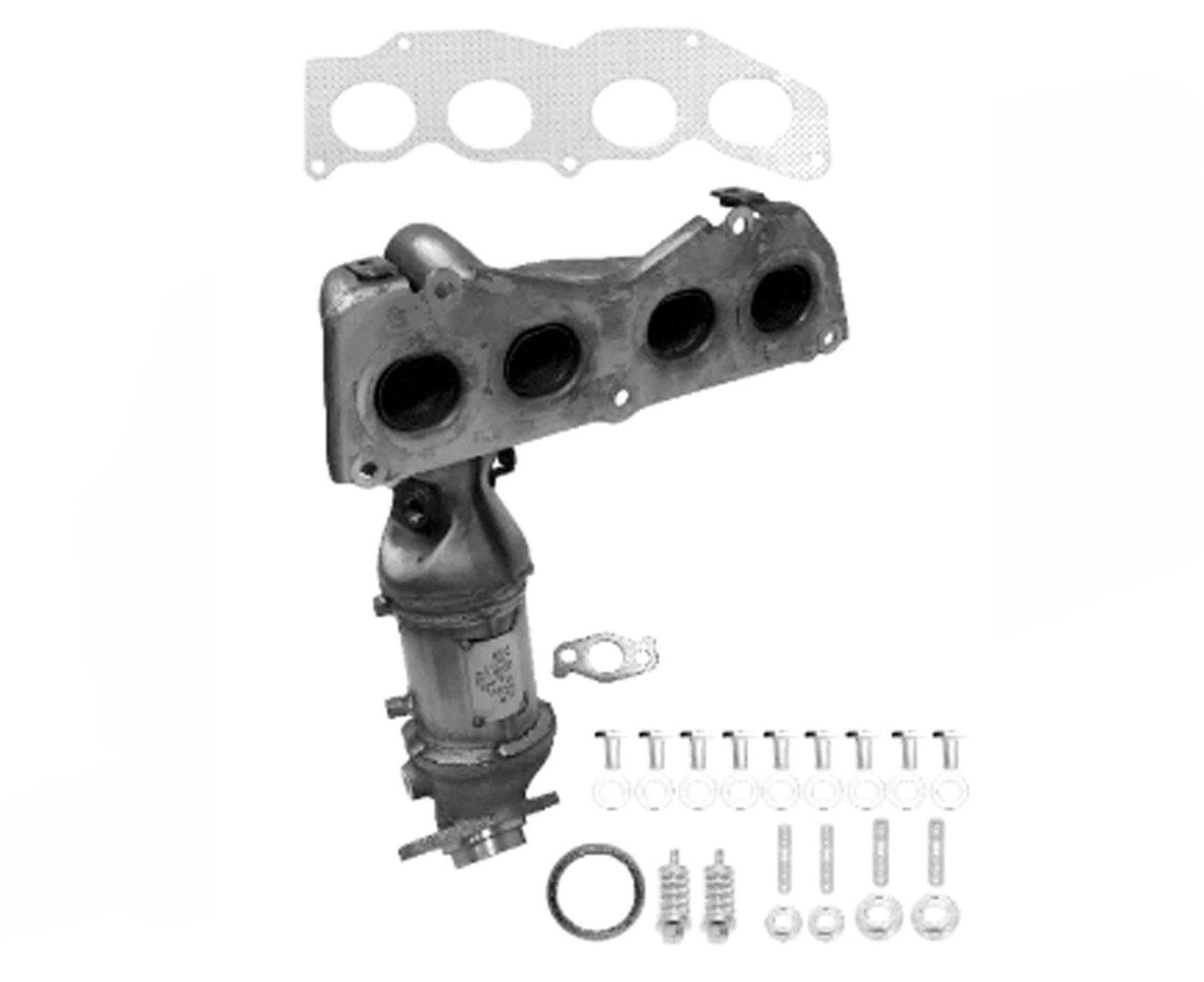 Convertidor catalítico del colector delantero con juntas para Toyota Camry Hybrid 2012-2017