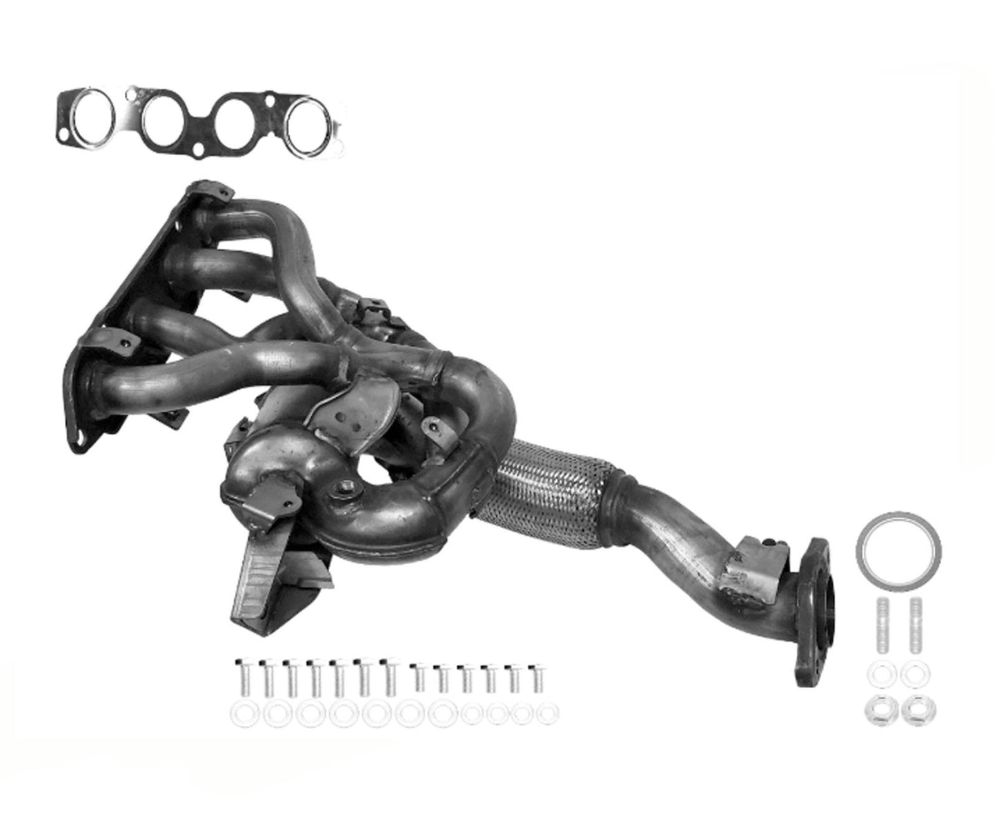 Convertidor catalítico del colector delantero para Mazda CX-5 2.5L 14-2016 con tracción total