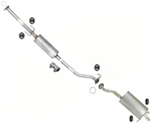 Silenciador trasero de tubo de resonador trasero fabricado en EE. UU. para Honda CR-V 2.4L 2015-2016