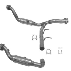 Convertidor catalítico dual de tubo Y de motor para Ford F150 2015-2020 2.7L Turbo