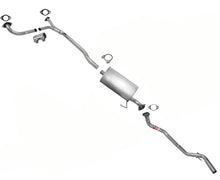 Silenciador y tubos del sistema de escape para Nissan Titan 5.6L 2004-2006