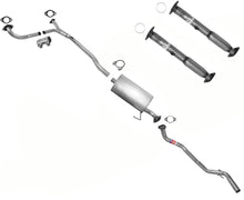Exhaust System Fits For Nissan Titan 2004-2006 5.6L With Front Resonators
