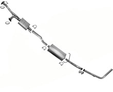 Con silenciadores del sistema de tubo de escape de emisiones federales para Toyota Tundra 4.7L 00-02