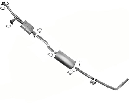 Exhaust Pipe Frt Rear Mufflers Tail Pipe For Toyota Tundra 4.7L 2000 2001 2002