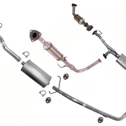 Converters Resonator Tail Pipe for Toyota Tundra With Federal Emissions 00-02