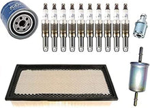 Air Oil Gas Filter Platinum Plugs Fits Ford F250 V10 6.8L Super Duty 2005-2007