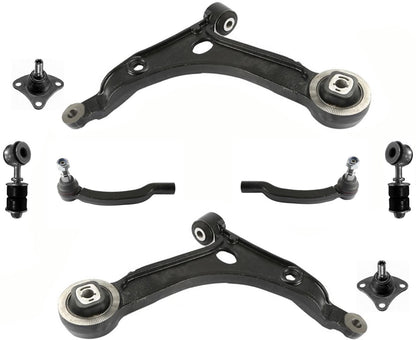 Front Control Arms Ball Joints Tie Rods Links For Ram Promaster 1500 2014-2023