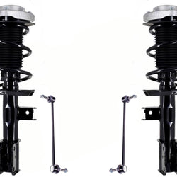 Front Complete Struts & Links For Mercedes Benz CLA250 Front Wheel Drive 14-18