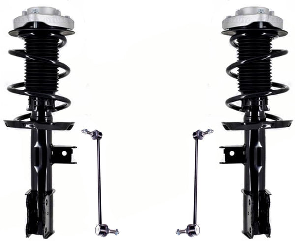 Front Complete Struts & Links For Mercedes Benz CLA250 Front Wheel Drive 14-18