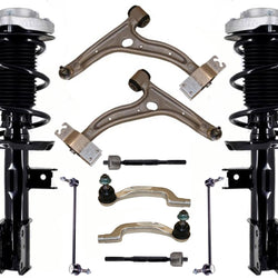 Front Struts Lower Arms Links For Mercedes Benz CLA250 Front Wheel Drive 14-18