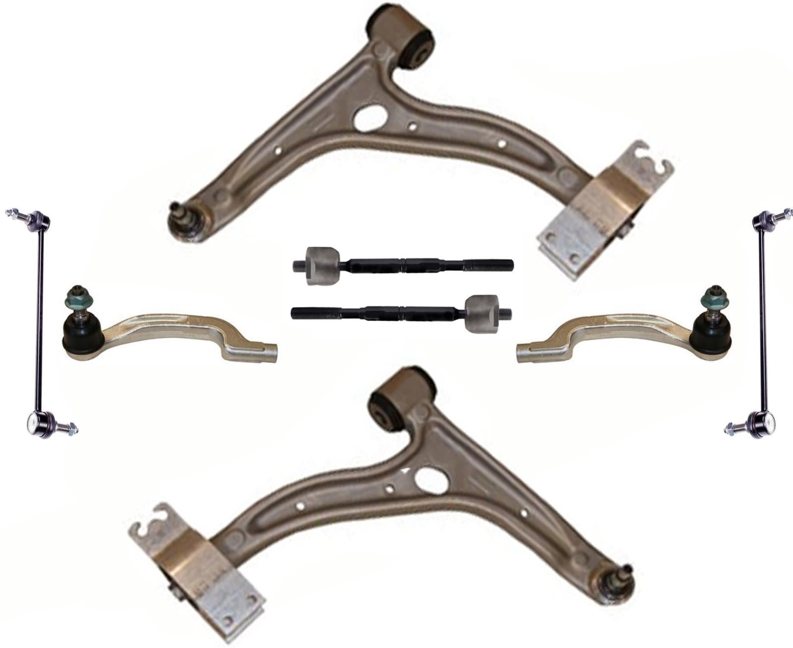 Front Lower Control Arms Tie Rods & Links For Mercedes Benz CLA250 2014-2019