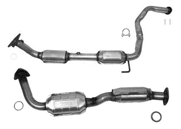 Engine Pipes W/ 4 Catalytic Converter for Tundra 2007-2020 5.7L 145.7 Wheelbase