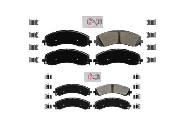 AmeriPro Premium Semi Metallic Pads for Ram 2500 2019-2021 Single Rear Wheel