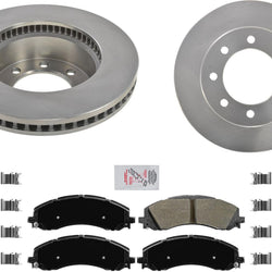 Premium Disc Brake Rotors Pads for Fleet Duty Ram 2500 3500 2019-2021